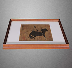 崇州书画装裱配框服务案例